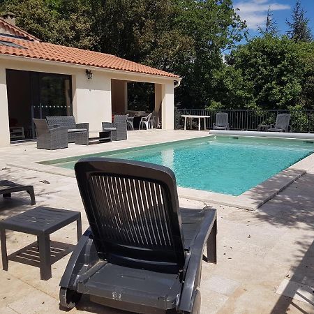 La Casita Villa Avec Piscine Pres D'Uzes Saint-Laurent-la-Vernède Exteriér fotografie