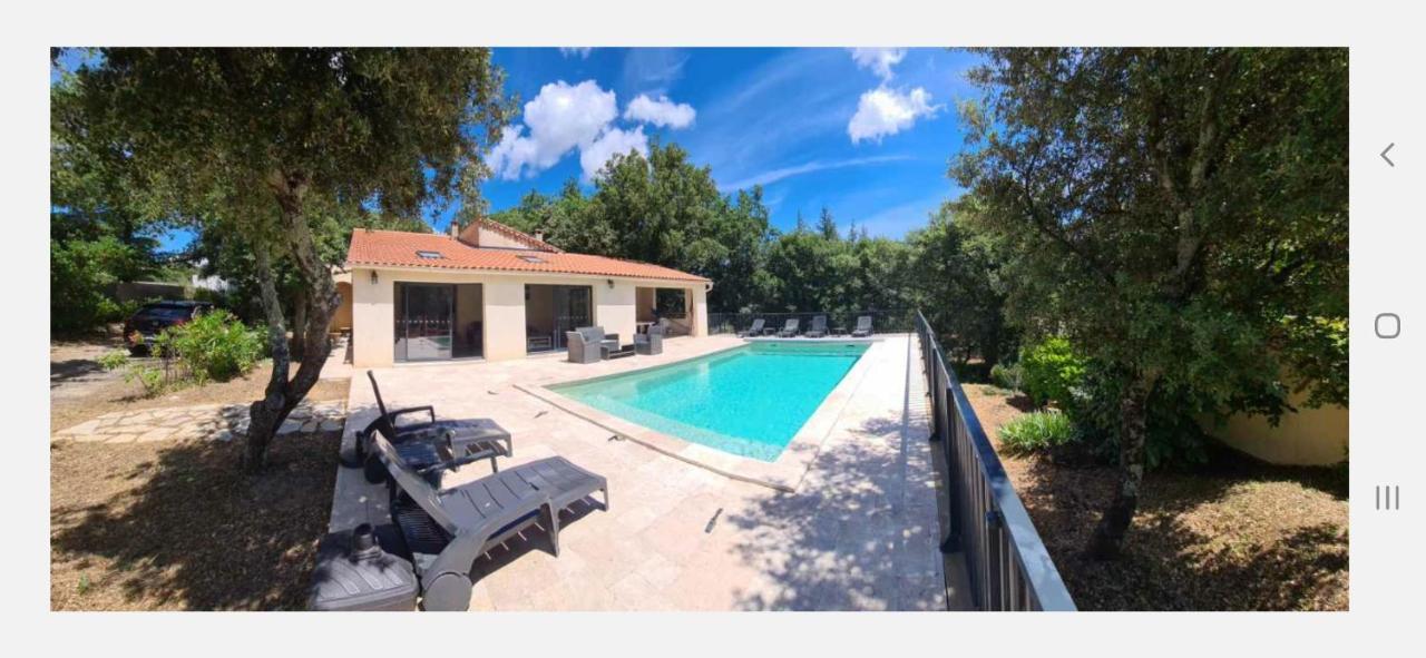 La Casita Villa Avec Piscine Pres D'Uzes Saint-Laurent-la-Vernède Exteriér fotografie