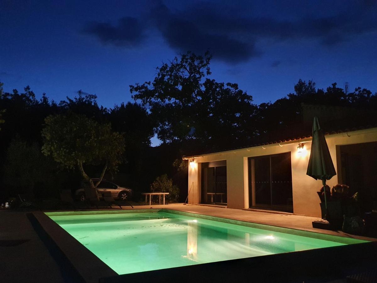 La Casita Villa Avec Piscine Pres D'Uzes Saint-Laurent-la-Vernède Exteriér fotografie