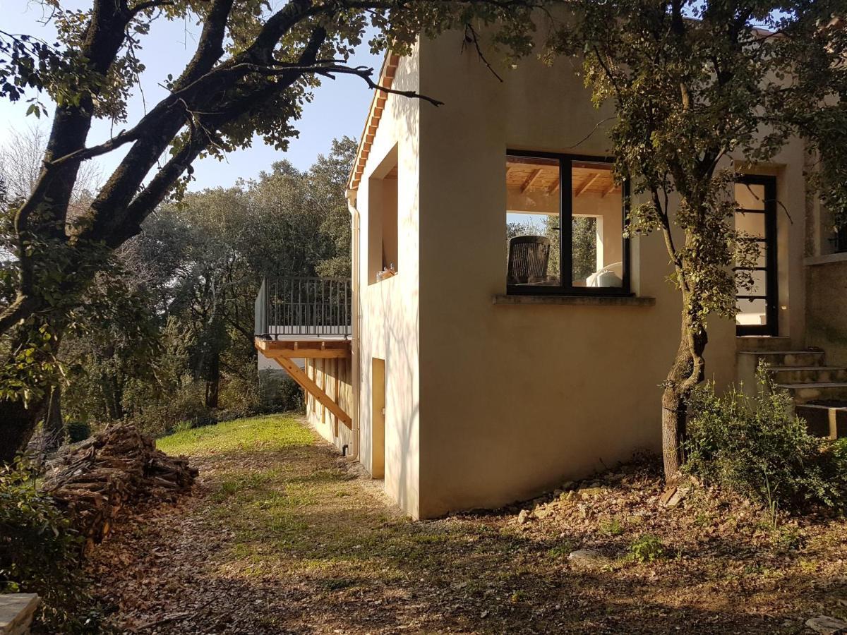 La Casita Villa Avec Piscine Pres D'Uzes Saint-Laurent-la-Vernède Exteriér fotografie
